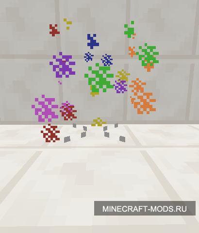 Colored Particles Mod (1.5.2) - Моды для minecraft